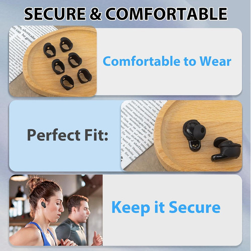 3 Pares Auriculares De Silicona Para Bose Quietcomfort Ultra