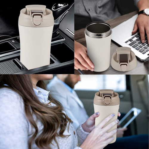 Taza Doble Para Beber, Taza De Café De Acero Inoxidable 304
