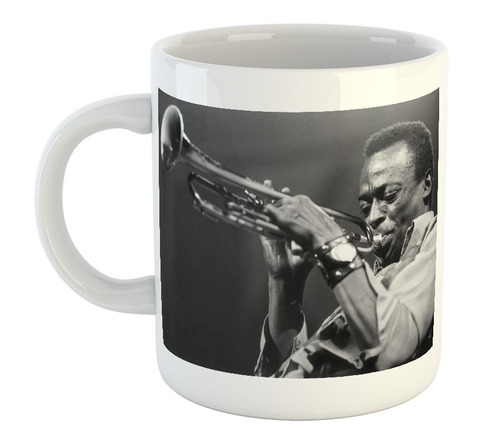 Taza De Plastico Miles Davis Musica Jazz Trompetista M1