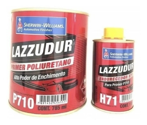 Kit Poliuretano+cataliz. Color Liso / Metalizado Auto 1 Lt.