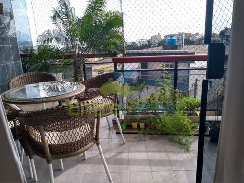 Imagem 7 de 15 de Jardim Guanabara Três Quartos Sendo Um Suíte Com Hidromassagem, 2 Varandas, 2 Vagas De Garagem. Excelente Apartamento. - Ilap30204