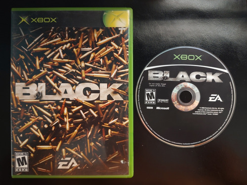 Black Xbox Clásico Primer Xbox Original Físico Buen Estado 