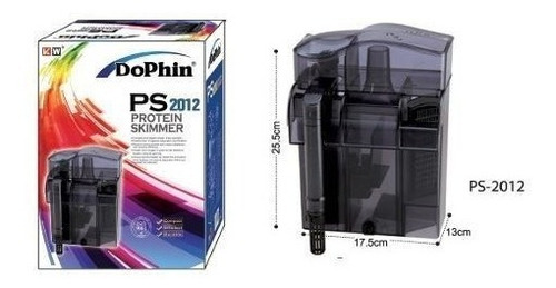 Filtro Skimmer Para Acuarios 500l/h Dophin Pethome Chile