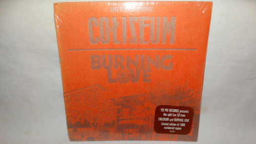 Coliseum / Burning Love - Live At The Atlantic (digipack Tee