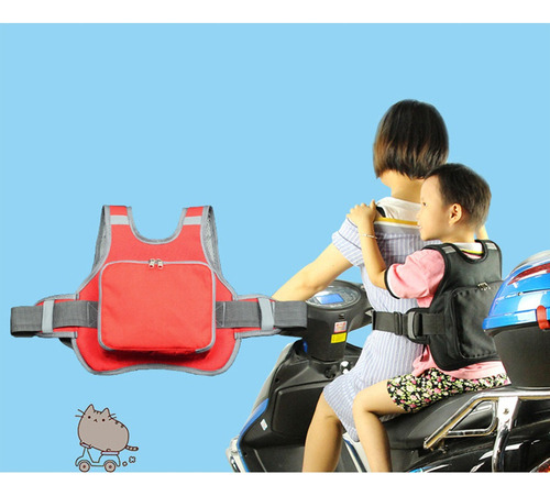 Motocicleta Niños Diseño Reflectante De Una Pieza