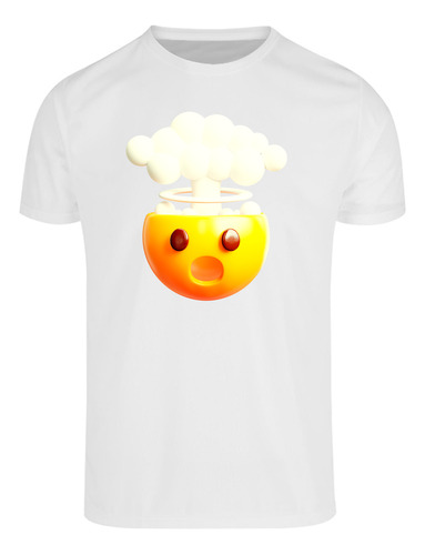 Playera Deportiva Hombre Con Estampado De Emoji