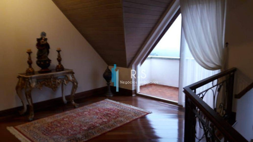 Casa Com 5 Dormitórios À Venda, 655 M² Por R$ 6.800.000 - Alto Do Capivari - Campos Do Jordão/sp - Ca0533
