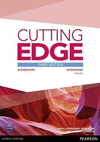 Cutting Edge Elementary Workbook With Key, 3ed, De Sarah Cunningham - Peter Moor - Anthony Cosgrove. Editorial Pearson En Inglés