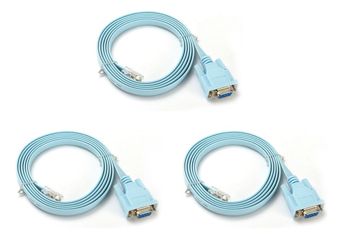Cable De Consola Usb Rj45 Cat5 Ethernet A Rs232 Db9 Com Port
