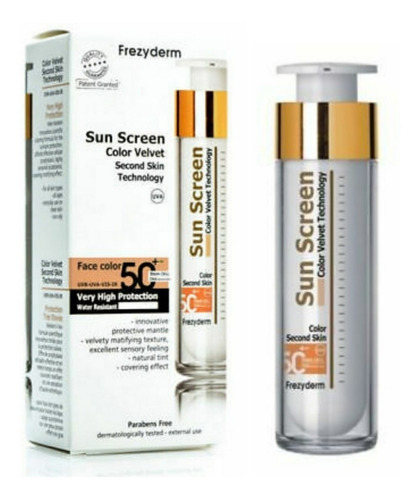 Protector Sun Screen Face Color 50+ Ca - mL a $2598
