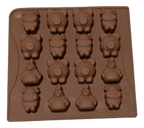 Moldes Figuras Chocolates, Fondant, Gelatina, Reposteria