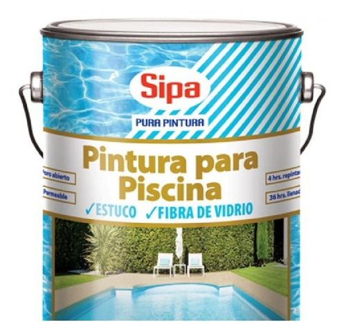 Pintura De Piscina Sipa Galón Pinturasonline