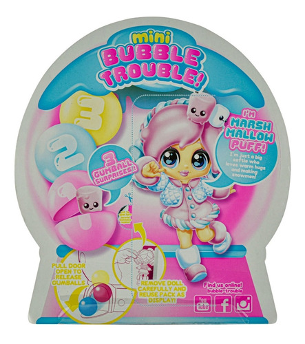 Mini Bubble Trouble Pack Melon Y Marshmallow Headstar