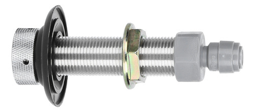 Barril De Conector Rápido De Tubo Roscado De Acero Inoxidabl