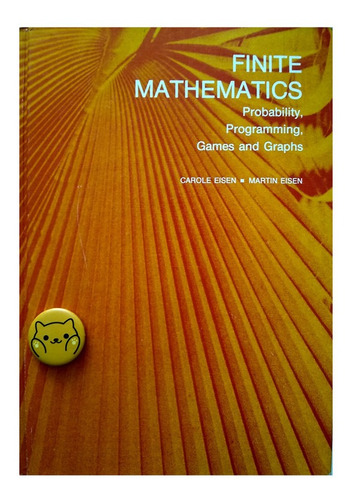 Libro: Finite Mathematics: Probability Eisen & Eisen 97n55