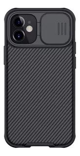 Funda Nillkin CamShield Color Negro iPhone 12 Mini de 5,4 Pulgadas