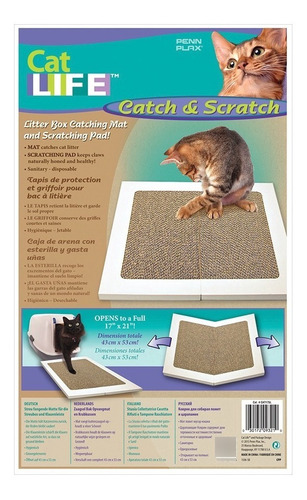 Rascador Para Gatos Catch & Scratch Cat-life By Pennplax Gr