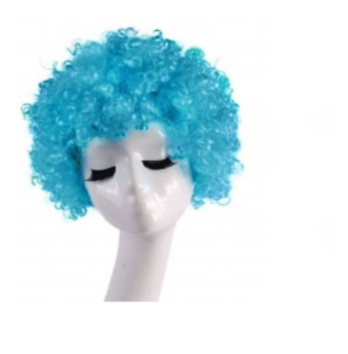 Peluca Afro Para Adultos Niños Niñas - Halloween Cosplay