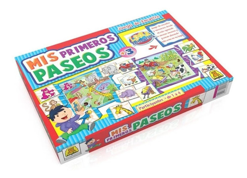 Juego Mis Primeros Paseos Juego De Mesa Implas Micieloazul