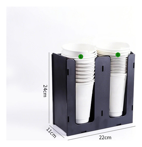 Dispensador De Tazas Y Tazas De Café Con Soporte Para Tazas