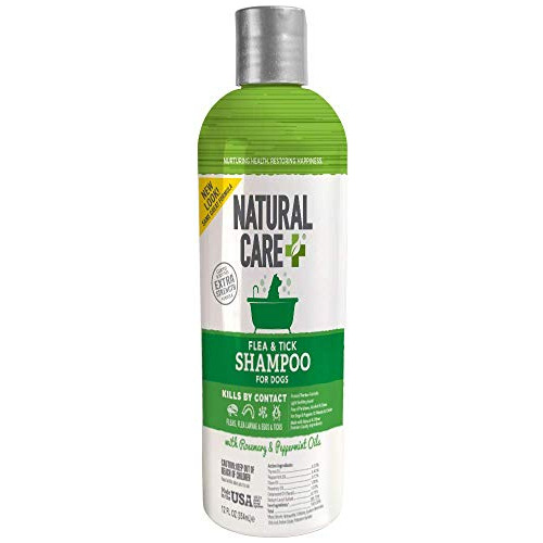 Pulga Natural Care Shampoo Y La Señal De Perro | El Tratamie