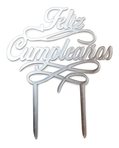 Decoración Topper Torta Feliz Cumpleaños Cotillón Activarte