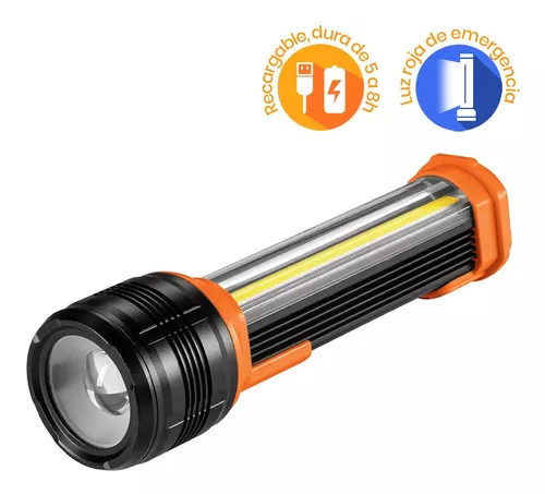 Mejor Luces de Camping Recargable Lampara Emergencia Linterna LED Camping