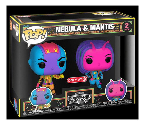 Funko Pop 2 Nebula Y Mantis Target Exclusive Guardianes