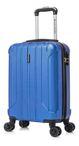 Valija Carry On Travel Tech Color Azul Liso