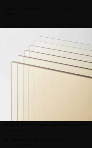 Vidrio Cristal Vitroceramico Alta Temperatura Salamandras