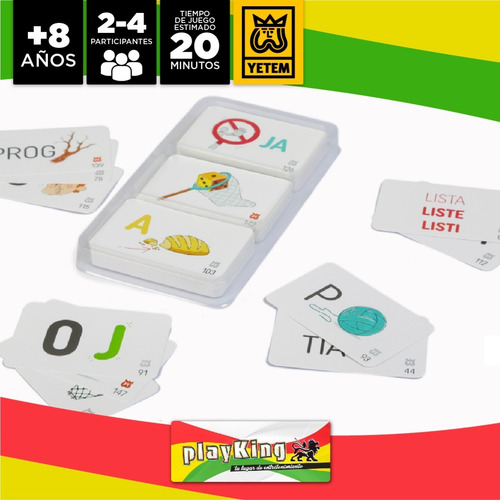 Imagen 4 de 10 de Que Ves Junior Juego Mesa Acertijos Niños Yetem Playking