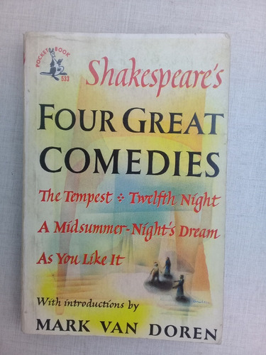 4 Comedias Shakespeare En Inglés 1948