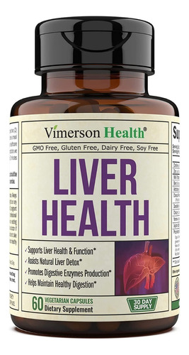 Apoyo  Higado Liver Cleanse Extractos Naturales 60 Capsulas