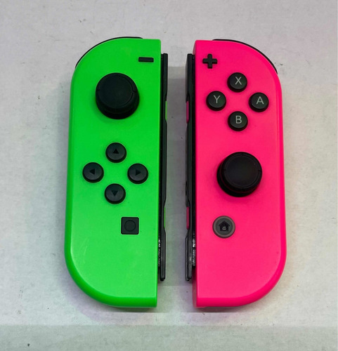 Control Joy-con Nintendo Switch | Verde/rosa Original (Reacondicionado)