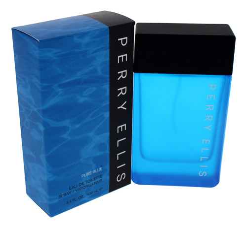 Perfume Perry Ellis Pure Blue Para Hombre Edt Spray 100 Ml