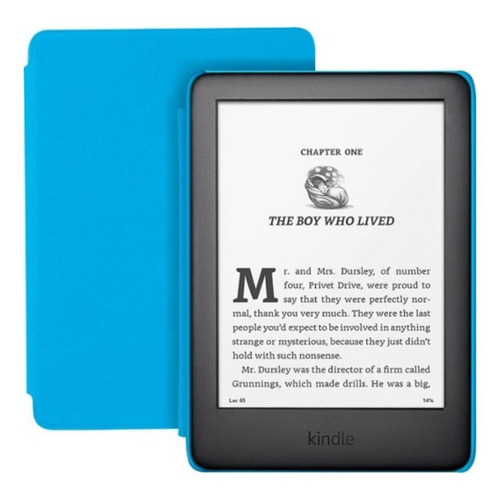 Kindle Amazon Kids Edition 6puLG 10 Gen Wifi 8gb Azul