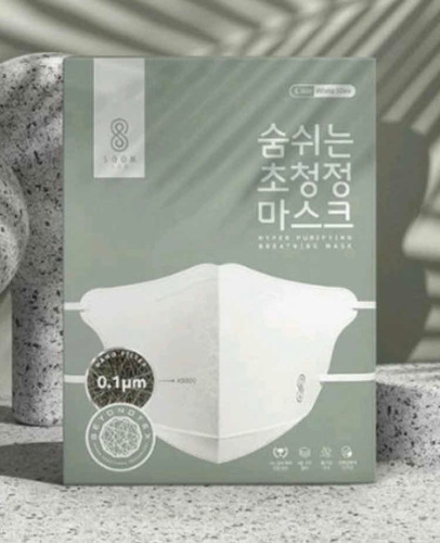 Cubreboca Coreano De Nano Fibra Lavable Nanomask (2pz)