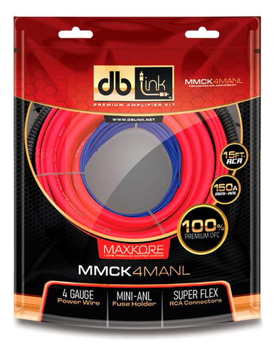 Kit Instalación Db Link Mmck4manl 4.57metros Cal 4 Cobre Ofc