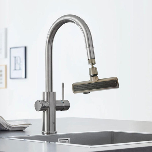 Grifo De Cocina En Cascada, Grifo Giratorio Para Cocina,