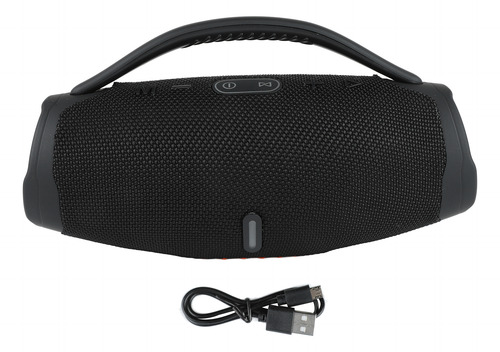 Altavoz Bluetooth Rgb Portátil Resistente Al Agua De Larga D