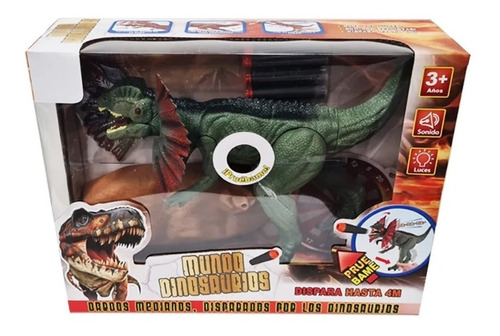 Dinosaurio Mighty Megasaur Luz Sonido Lanza Dardos Tm1 16912