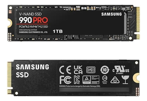 Unidad En Estado Solido Samsung 990 Pro 1tb M.2 2280