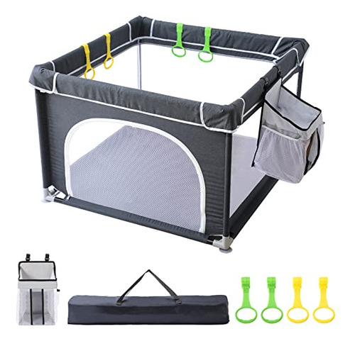 Baby Playpen, Hbm Pequeño Playpen Para Bebés Niños Pequeños,