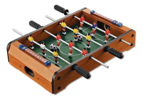 Juego De Mesa Futbolito Mini Metegol Diversion Niños Tablero