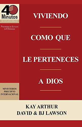 Libro : Viviendo Como Que Le Perteneces A Dios / Living Li 