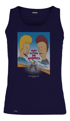 Camiseta Esqueleto Beavis Y Butt-head Do America Serie Sbo