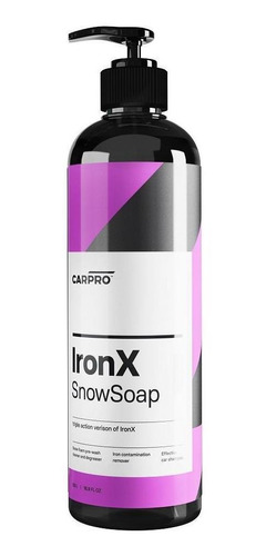 Shampoo Descontaminante Ferroso Ironx Snow Soap Carpro 500ml
