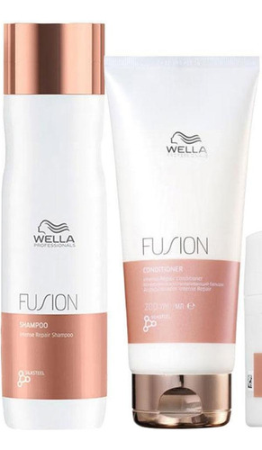 Kit Wella Pro Fusion - Sh E Cond E Másc