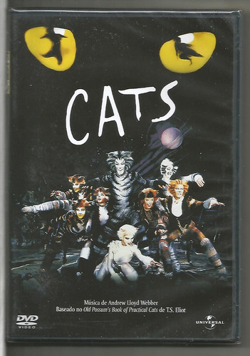 Dvd Cats - Musical Da Broadway - Original - Lacrado