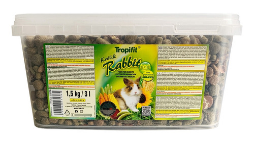 Tropifit Conejo 1,5 Kgs  - Envíos A Todo Chile